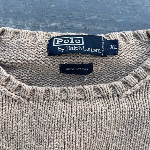Ralph Lauren Men's Tan Crewneck Sweater - Picture 2 of 6